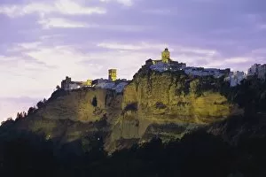 Cadiz Gallery: Illuminated cliffs of the Pena Nueva