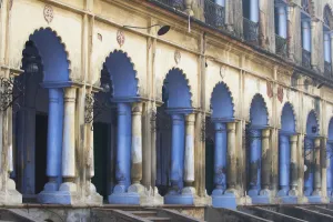 Education Building Prints: Imambara Medersa (Koranic School), Hooghly-Chuchura, West Bengal, India, Asia