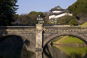 Imperial Prints: Imperial Palace and the decorative Niju-bashi bridge