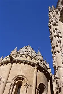 The important Romanesque building of the Christian Catedral Vieja