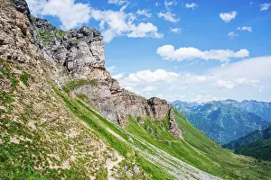 Piedmont Prints: Impressive alpine cliffs of Passo Valtendra (Veglia-to-Devero)
