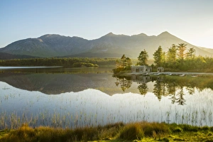 Typically Irish Prints: Inagh Lake, Inagh valley, Connemara, County Galway, Connacht province, Republic of Ireland
