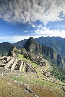 Inca ruins in morning light