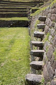 Convenience Prints: Inca stepping stones, Tipon, Peru, South America