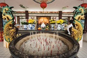 Incense sticks at Thean Hou Chinese Temple, Kuala Lumpur, Malaysia, Southeast Asia, Asia Incense sticks at Thean Hou Chinese Temple, Kuala Lumpur, Malaysia, Southeast Asia, Asia