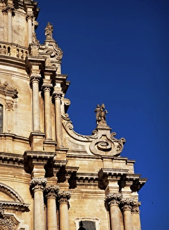 San Giorgio Prints: Detail including equestrian statue of St
