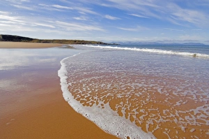 Wester Ross Prints: Incoming tide at Redpoint sandy beach