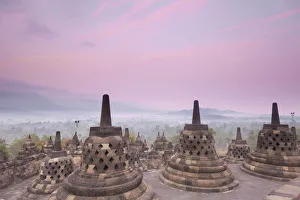 Indonesia, Java, Magelang, Borobudur Temple