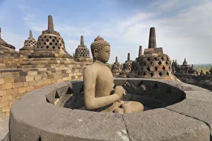 Indonesia, Java, Magelang, Borobudur Temple