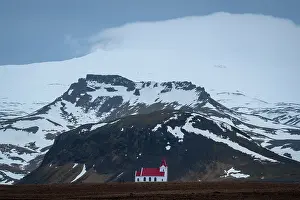 Snaefellsnes Prints: Ingjaldsholl Church, Hellisandur