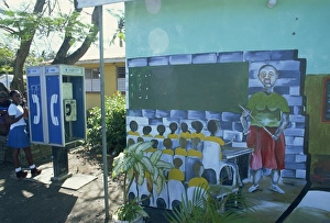 Communications Prints: Inland village, Dominica, Windward Islands, West Indies, Caribbean, Central America