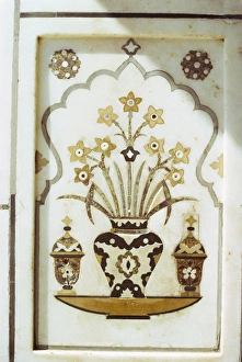 Detail of inlay work