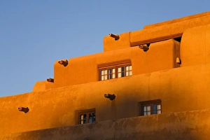 Adobe Prints: Inn at Loretto, City of Santa Fe, New Mexico, United States of America, North America