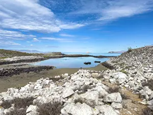 Inlet Prints: The inner lagoon on Isla Rasa, an important nesting site for terns and gulls