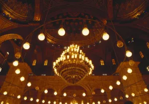 Sultanahmet Prints: Inside the Blue Mosque, Istanbul, Turkey