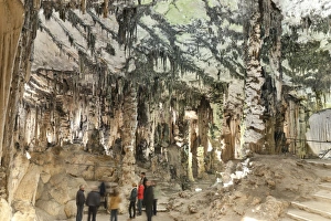 Inside the Caves d Arta, Llevant, Mallorca, Balearic Islands, Spain, Europe