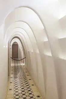 Rope Prints: Inside corridor of Casa Batllo