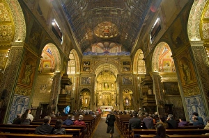 Inside the Igreja do Colegio, Funchal, Madeira, Portugal, Europe