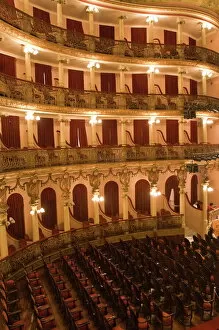 Theatre Collection: Inside Opera House, Manaus, Amazonas, Brazil, South America