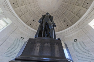 Rotunda Prints: Inside the rotunda at the Jefferson Memorial