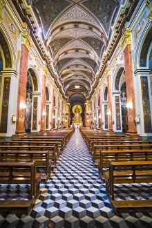 North Argentina Prints: Inside Salta Cathedral, Salta, Salta Province, North Argentina, Argentina, South America