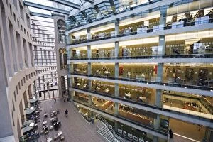 Libraries Collection: Inside Vancouver Public Library, designed by Moshe Safdie, Vancouver, British Columbia