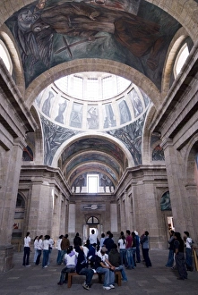 Images Dated 7th November 2008: Instituto Cultural de Cabanas, built between 1805 and 1810, murals by Jose Clemente Orozco