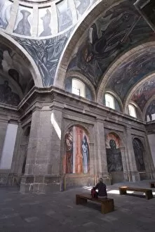 Instituto Cultural de Cabanas, built between 1805 and 1810, with murals by Jose Clemente Orozco painted between 1936