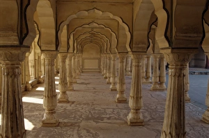 Interior of Amber Fort and Palace