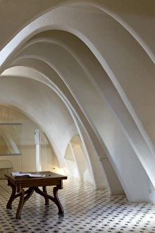 Images Dated 13th October 2009: Interior of Casa Batllo, designed by Antoni Gaudi, Gracia District, Barcelona