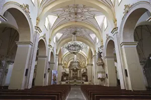 Aisle Prints: Interior of Cathedral, Sucre, UNESCO World Heritage Site, Bolivia, South America