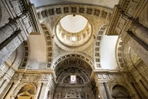 Images Dated 14th May 2009: Interior of the church of San Biagio, Montepulciuano, Tuscany, Italy, Europe
