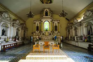 Santa Maria Prints: Interior of the church of Santa Maria