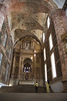 St Francis Of Assisi Prints: Interior of the Church of St