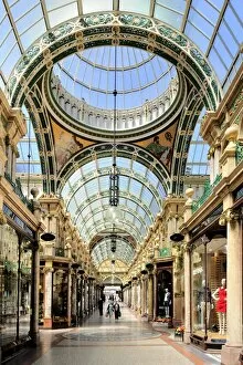 Images Dated 15th June 2010: Interior of Cross Arcade, Leeds, West Yorkshire, England, United Kingdom, Europe