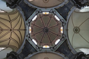 Interior dome of the church of Iglesia de San Diego in Guanajuato, a UNESCO World Heritage Site Interior dome of the church of Iglesia de San Diego in Guanajuato, a UNESCO World Heritage Site