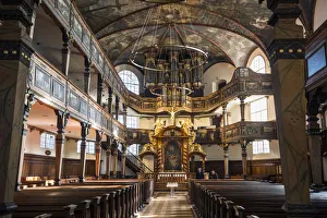Typically German Gallery: Interior of the Dreifaltigkeitskirche next to Speyer Cathedral, Speyer, Germany, Europe