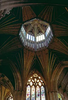 Interior, Ely Cathedral, Ely, Cambridgeshire, England, U. K, Europe
