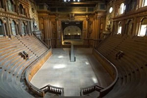 Interior of Farnese Theatre, Parma, Emilia Romagna, Italy, Europe