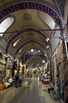 Hall Way Prints: Interior of the Grand Bazaar (Great Bazaar), Istanbul, Turkey, Europe