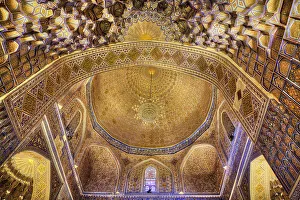 Intricacy Prints: Interior, Gur-E-Amir Complex (Mausoleum)
