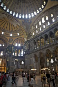 Mosques Prints: Interior of the Hagia Sophia Museum