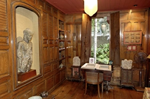 Interior of Jim Thompsons Thai House, Bangkok, Thailand, Southeast Asia, Asia