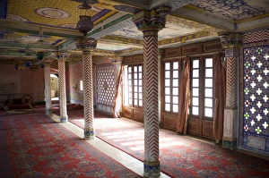 Dungarpur Prints: Interior of the Juna Mahal Fort