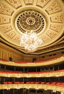 Riga Gallery: Interior of Latvian National Opera Building, Riga, Latvia, Baltic States, Europe