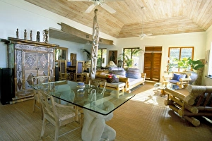 Interior of luxury hotel