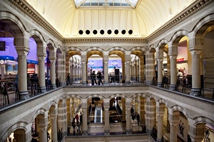 Shopping Mall Prints: Interior, Magna Plaza Shopping Centre, Amsterdam, Holland. Europe