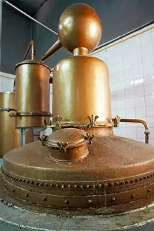 Motionless Prints: Interior of Mayan distillery where famous herb liquor is produced