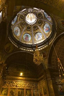 Interior of Monastery of Lluc (Monastir De Lluc), Mallorca, Balearic Islands, Spain, Europe