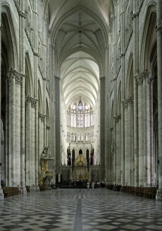 Picardy Prints: Interior, Notre Dame Cathedral
